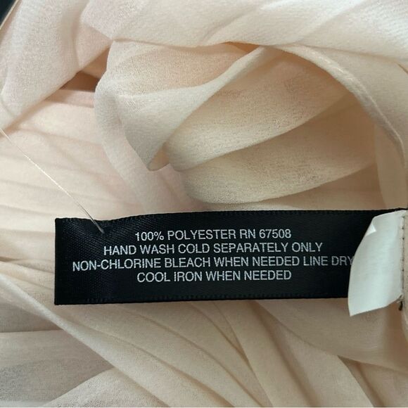 NWT INC International Concepts Rose Pink Beaded Scarf - Picture 5 of 6